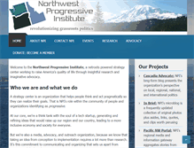 Tablet Screenshot of nwprogressive.org